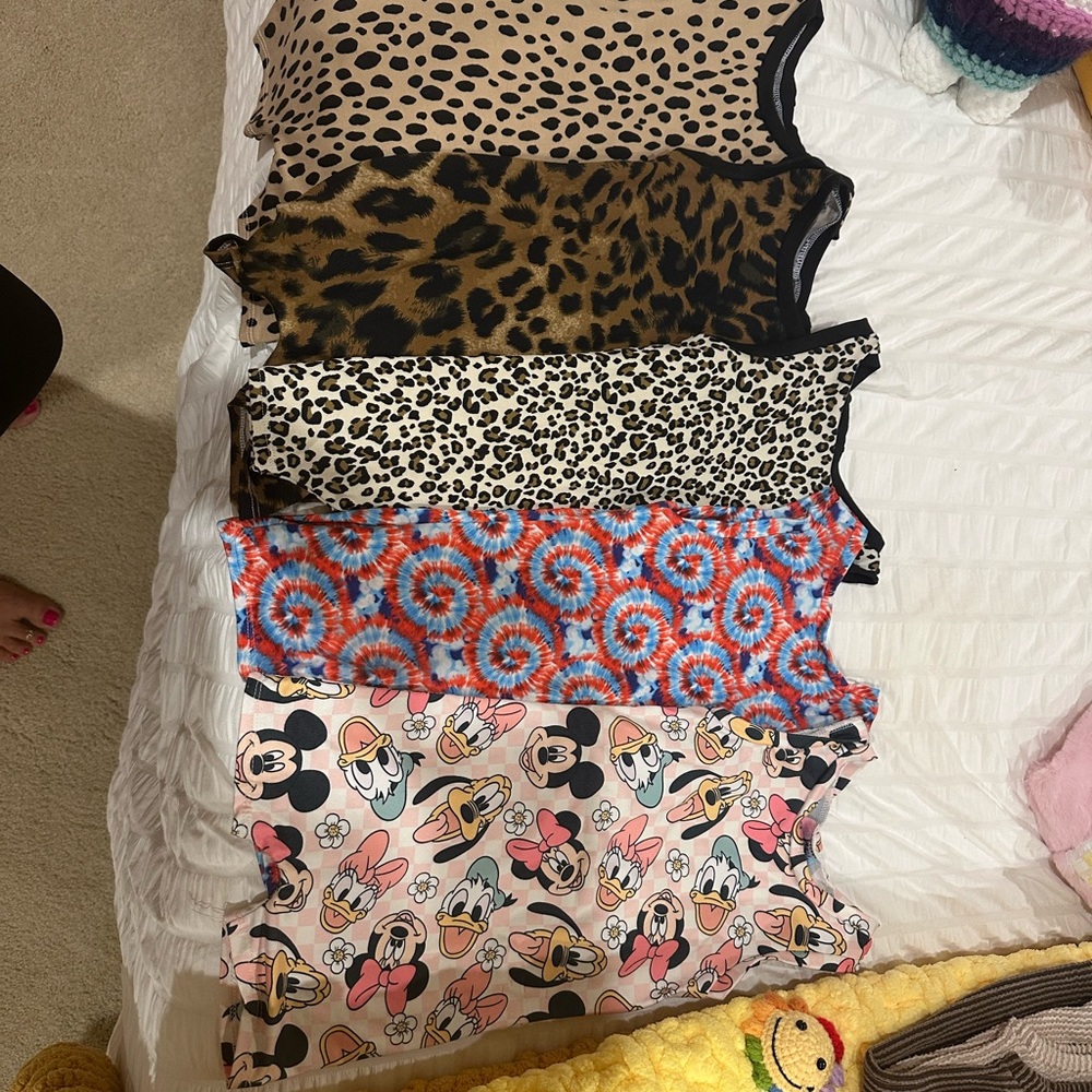 Colorful Patterned Tank Tops